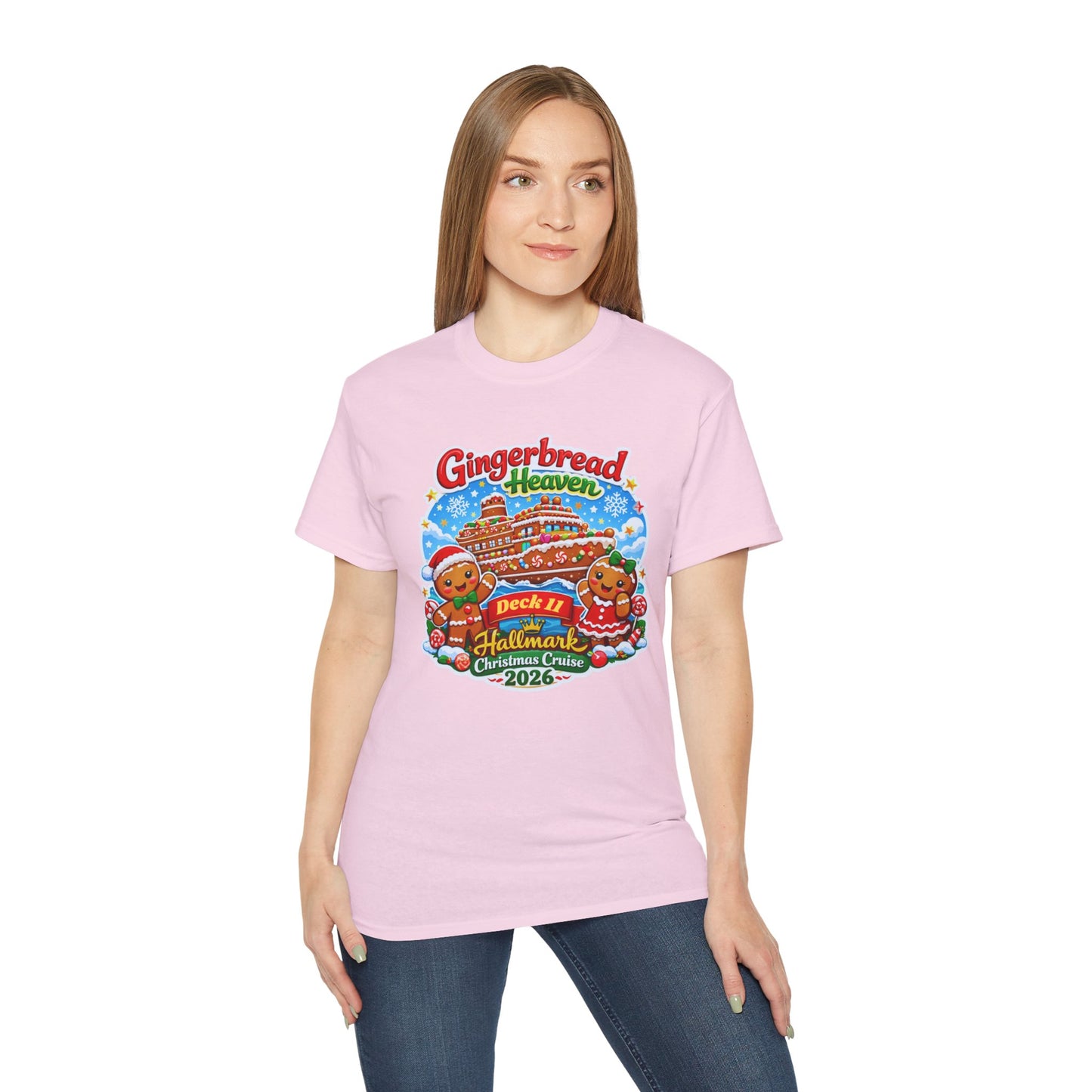 GINGERBREAD HEAVEN DECK 11 T-SHIRTS