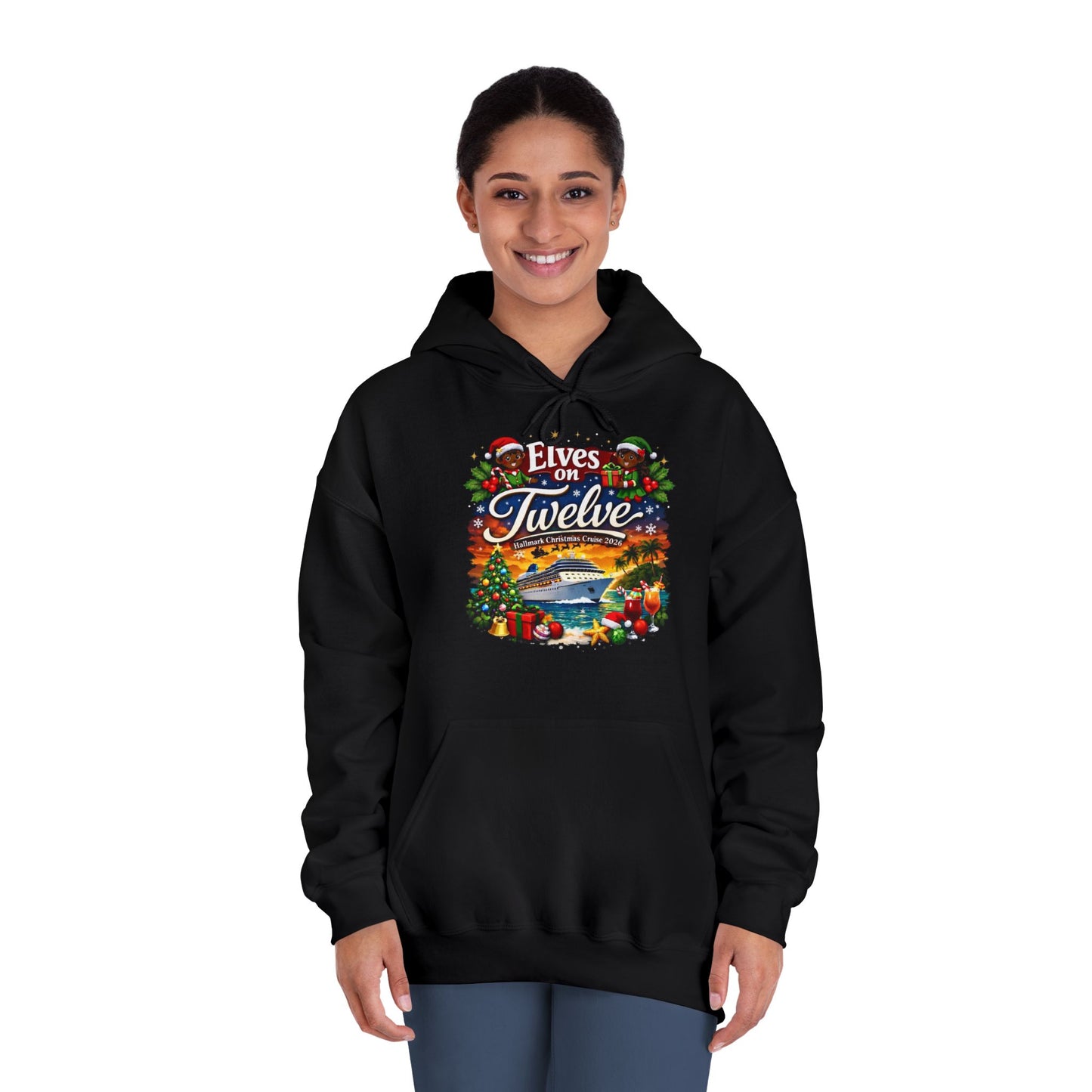 ELVES ON TWELVE HM CRUISE HOODIE