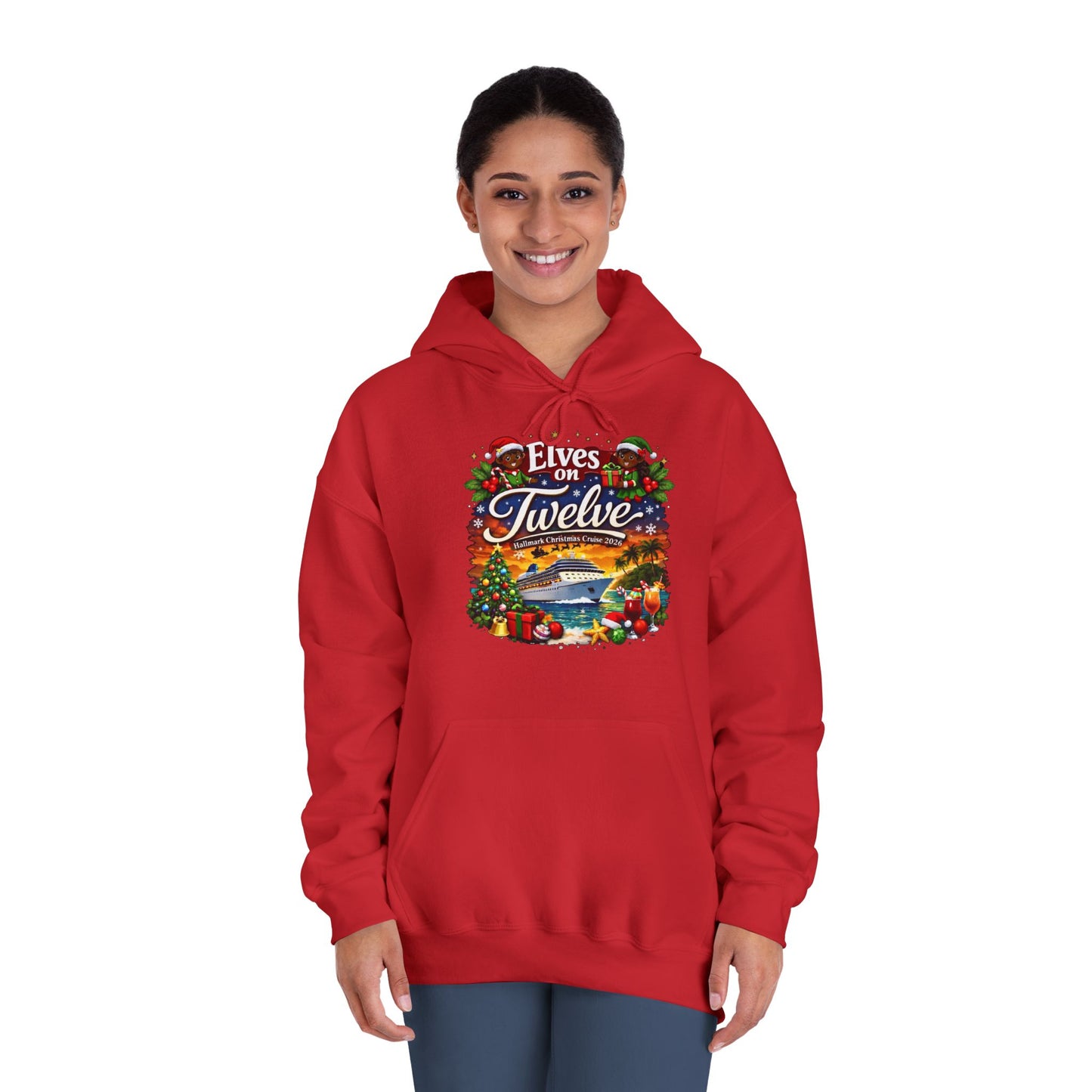 ELVES ON TWELVE HM CRUISE HOODIE
