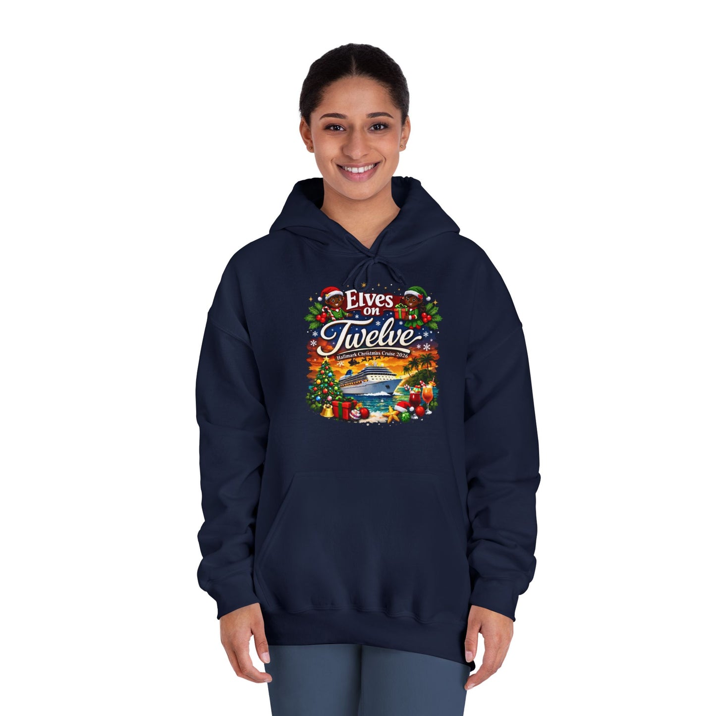 ELVES ON TWELVE HM CRUISE HOODIE
