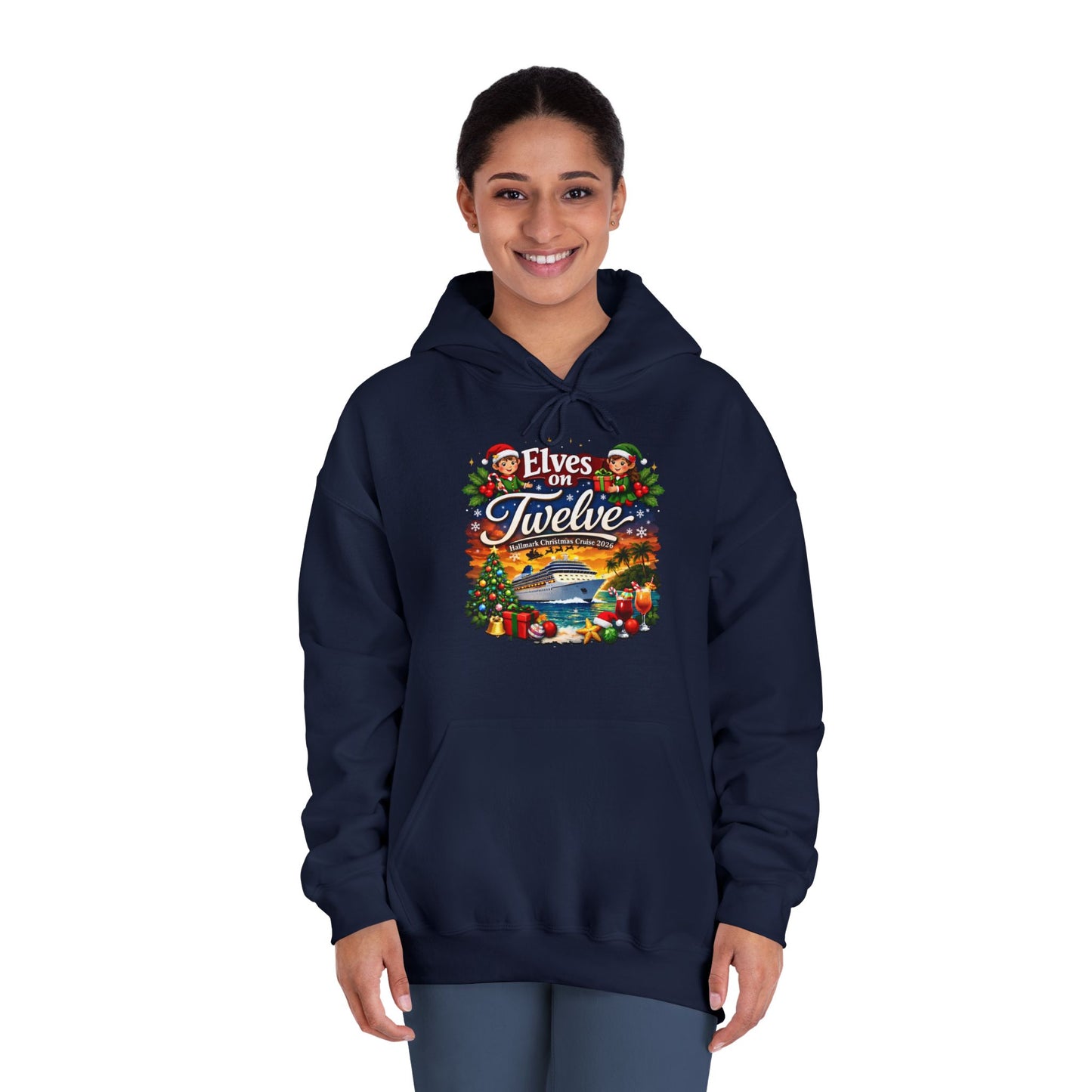 ELVES ON TWELVE HM CRUISE HOODIE