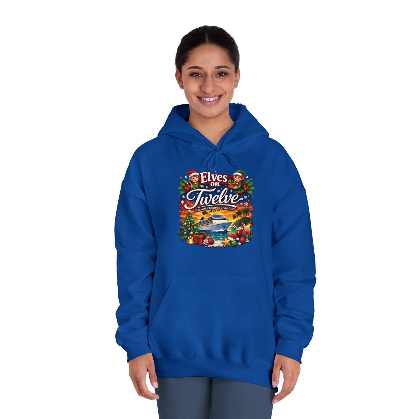 ELVES ON TWELVE HM CRUISE HOODIE
