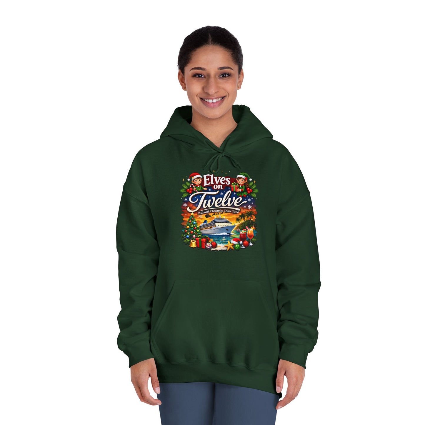 ELVES ON TWELVE HM CRUISE HOODIE