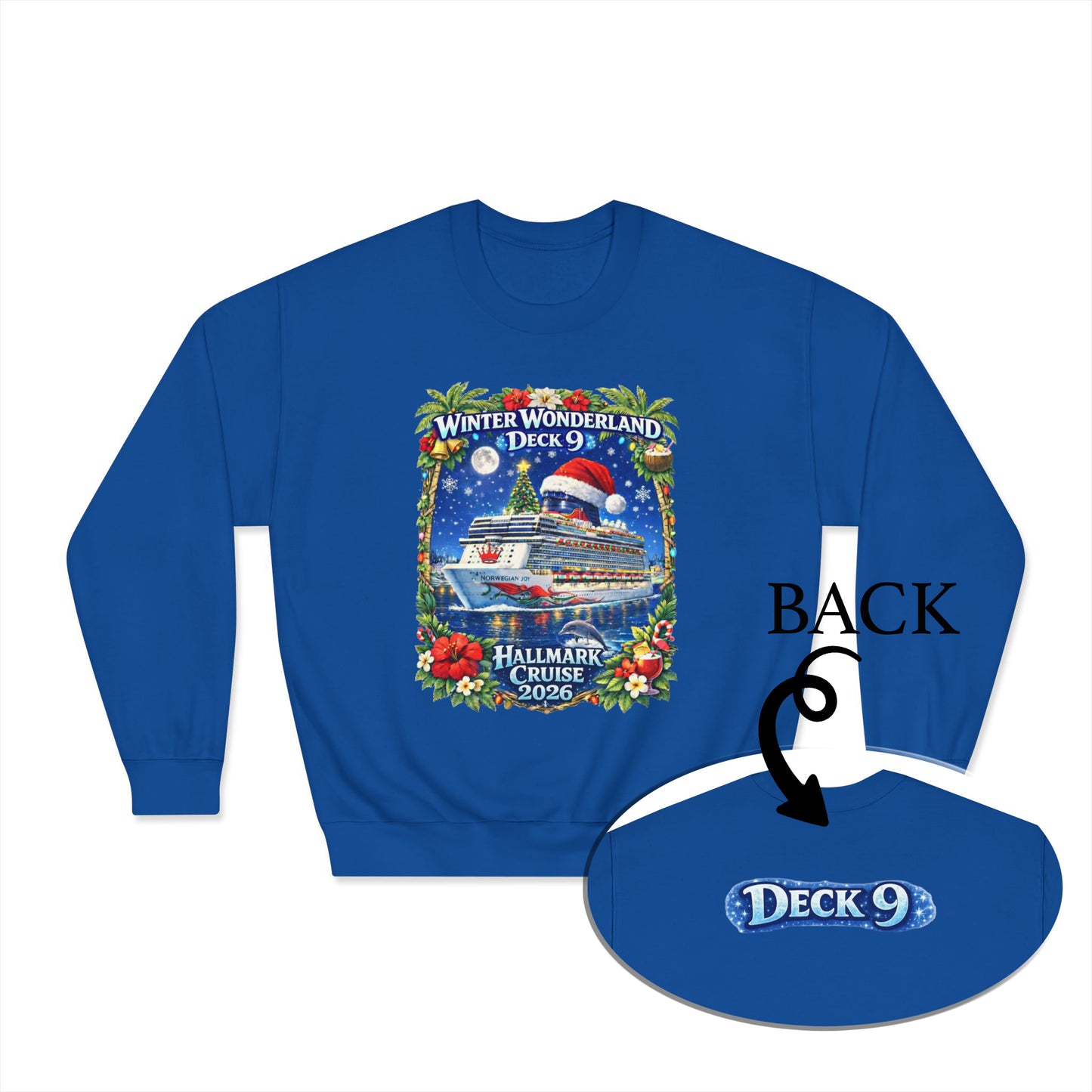 HM WINTER WONDERLAND DECK 9 SWEATSHIRT