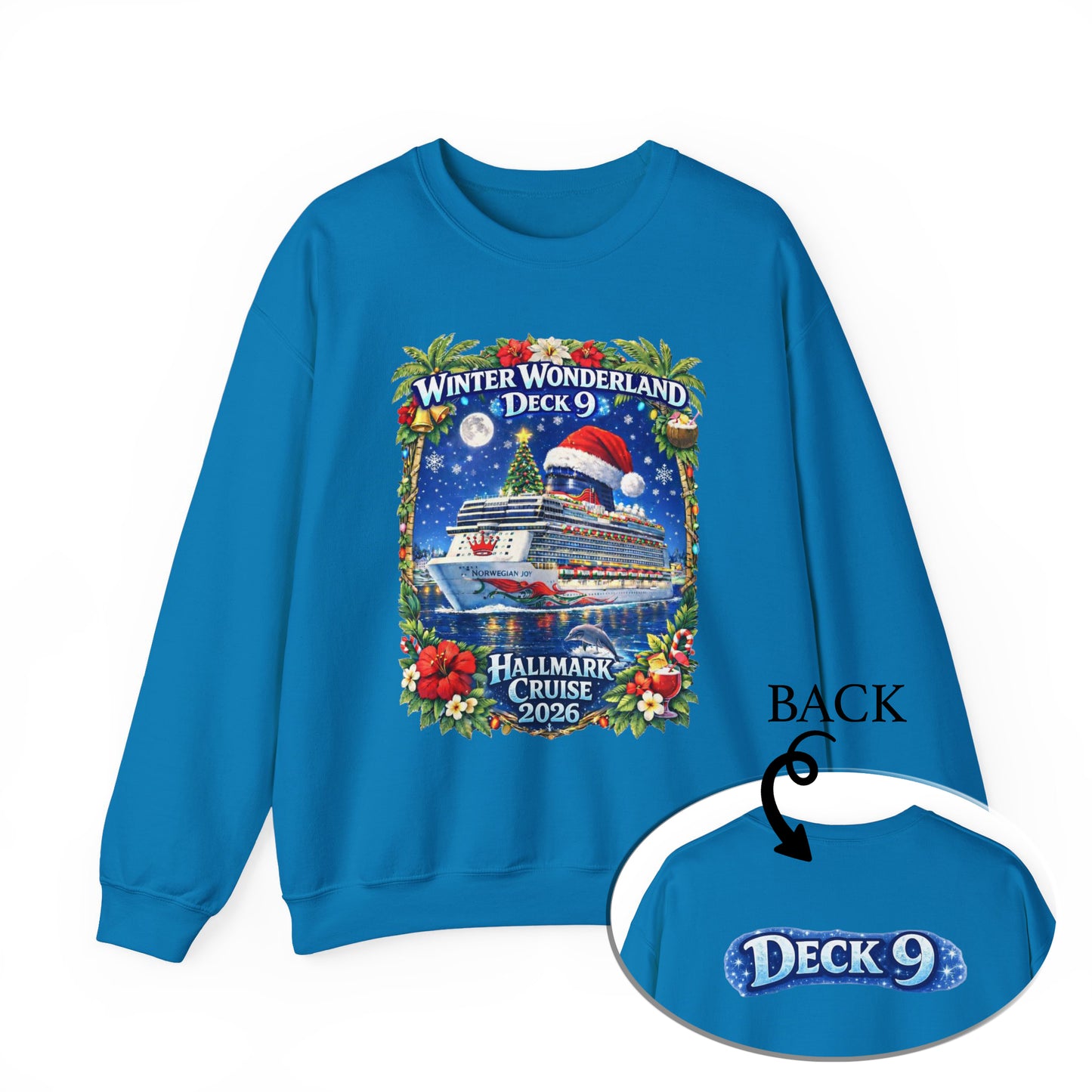 HM WINTER WONDERLAND DECK 9 SWEATSHIRT