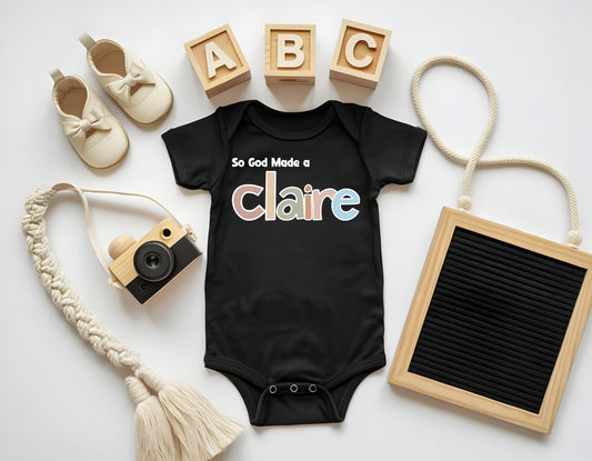 ✨ So God Made Me Personalized Kids Shirt ✨
