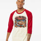 HM Candy Cane Lane Deck 14 Baseball Raglan