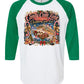 HM Candy Cane Lane Deck 14 Baseball Raglan