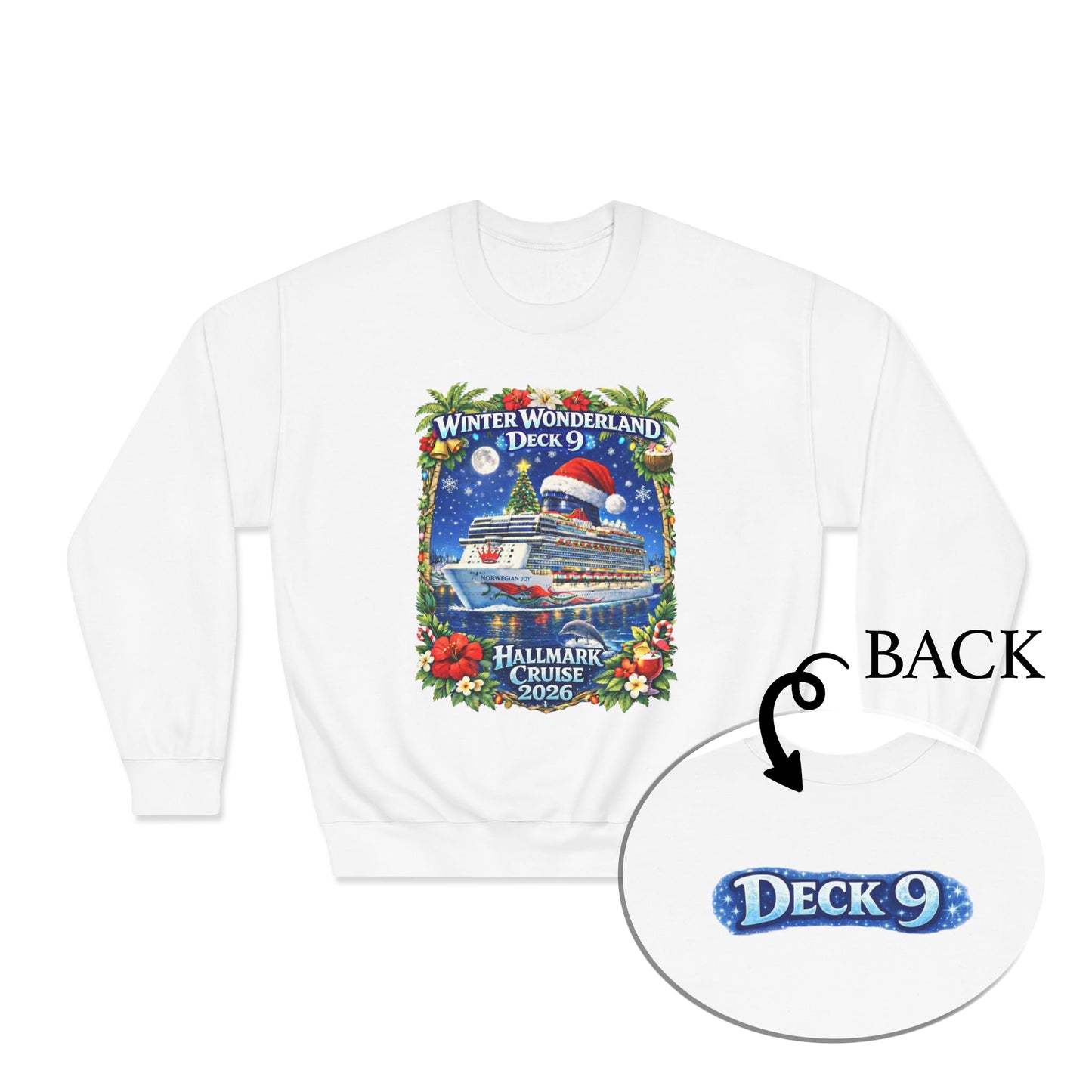 HM WINTER WONDERLAND DECK 9 SWEATSHIRT