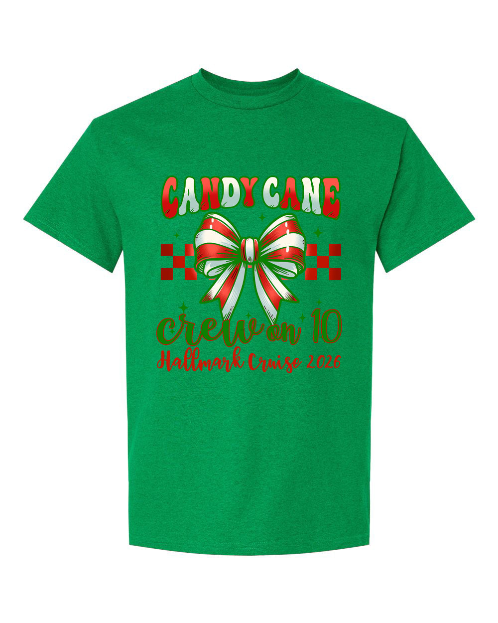Candy Cane Crew on 10 HM Cruise T-SHIRT