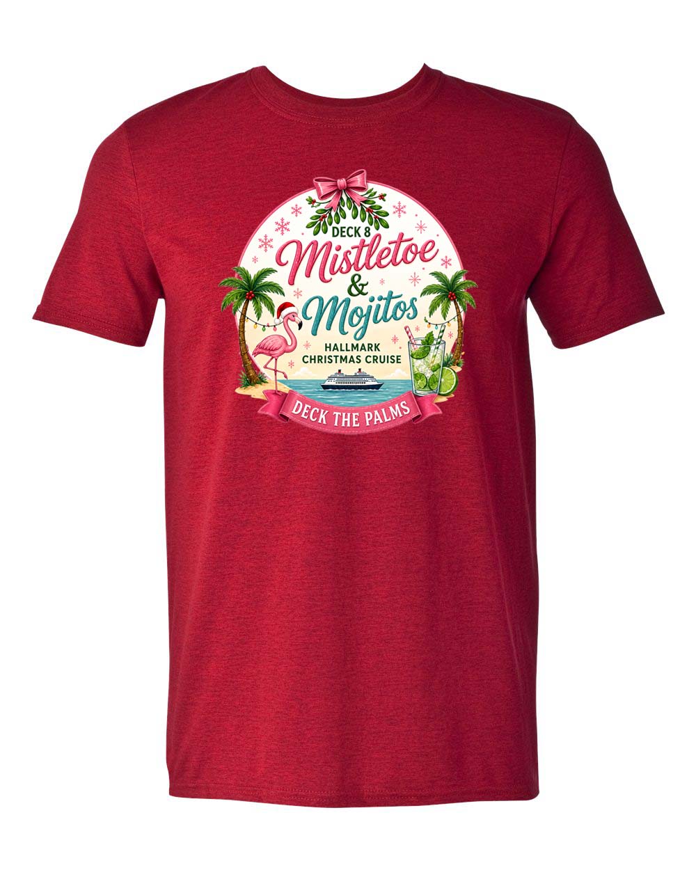 HM Mistletoe & Mojitos Deck 8 T-Shirts