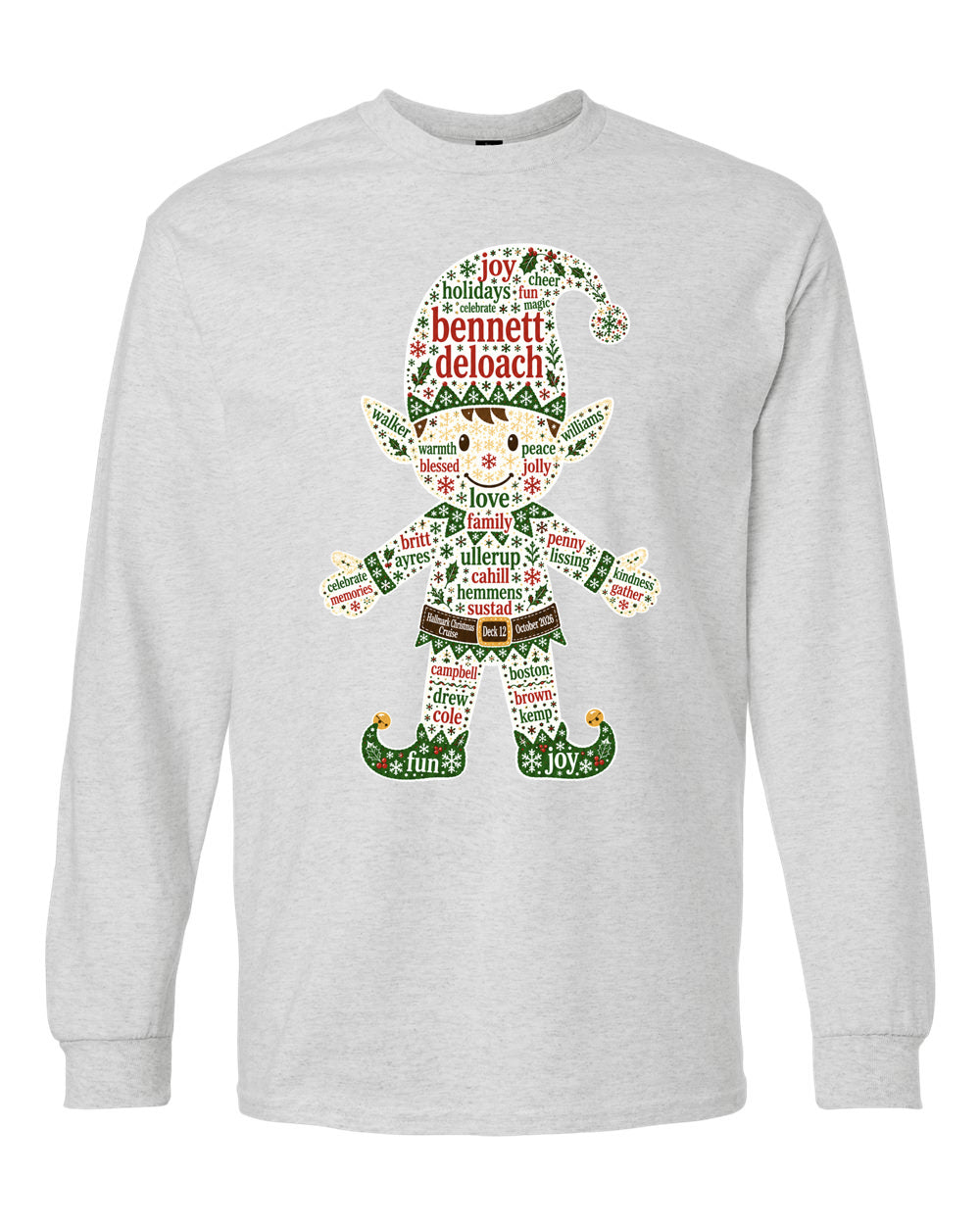 Deck 12 Elf Stars Longsleeve