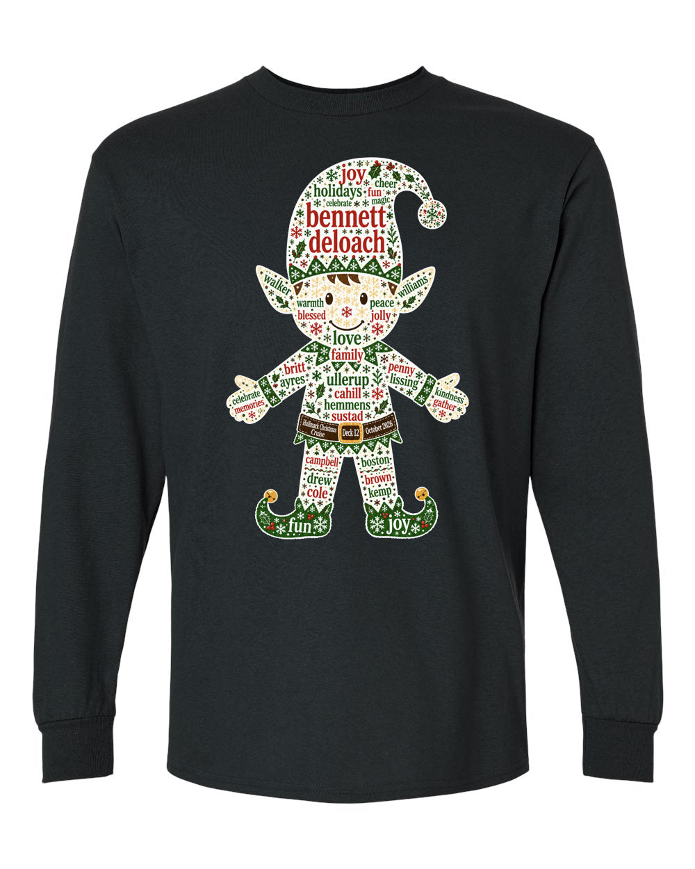 Deck 12 Elf Stars Longsleeve