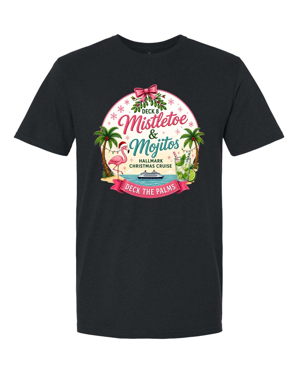 HM Mistletoe & Mojitos Deck 8 T-Shirts