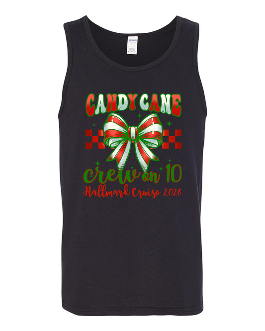 Candy Cane Crew on 10 HM Cruise Tank Top