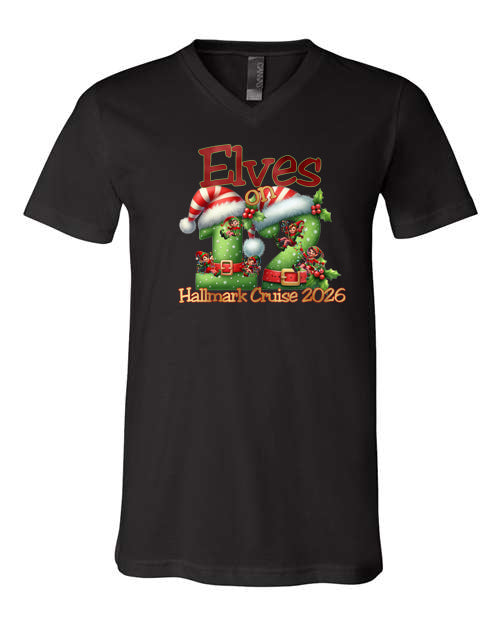Elves on 12 HM Cruise 2026 V-Necks