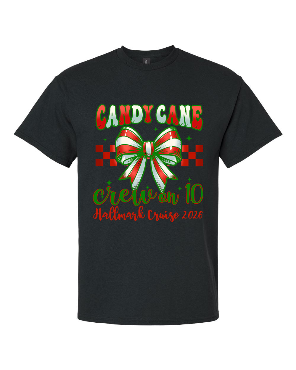 Candy Cane Crew on 10 HM Cruise T-SHIRT