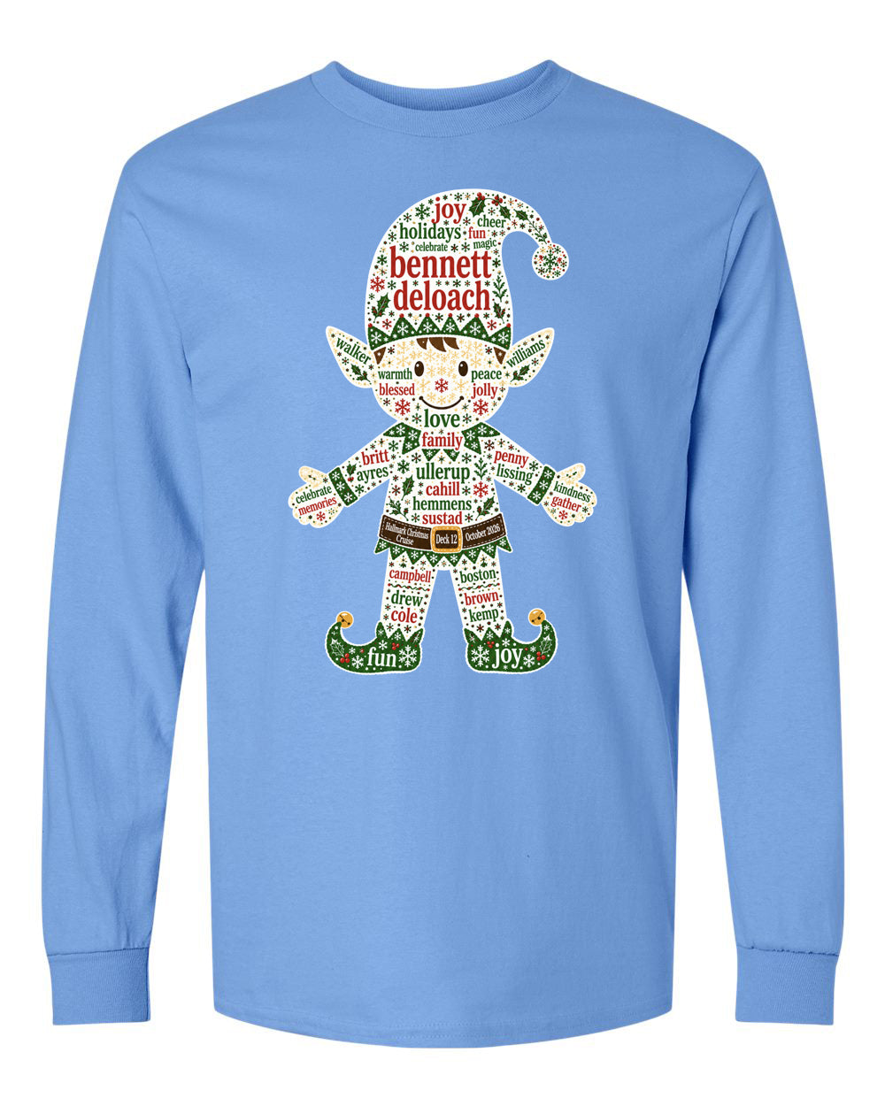 Deck 12 Elf Stars Longsleeve