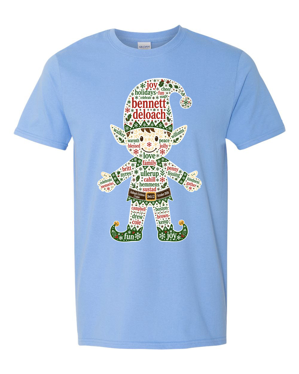 Deck 12 Elf Stars T-Shirt