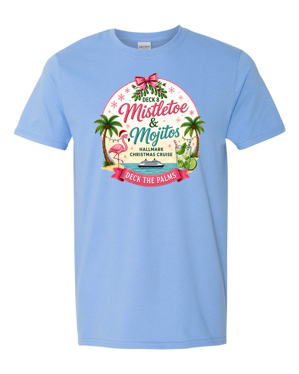 HM Mistletoe & Mojitos Deck 8 T-Shirts
