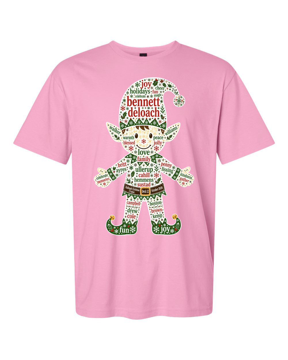 Deck 12 Elf Stars T-Shirt