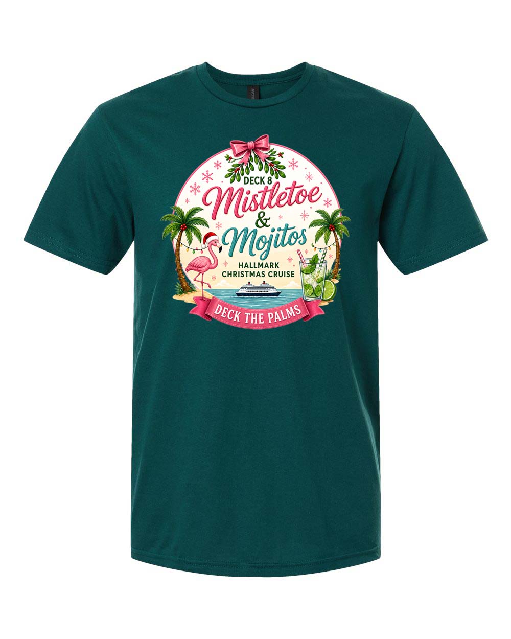 HM Mistletoe & Mojitos Deck 8 T-Shirts