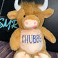Highland Cow Chubbies