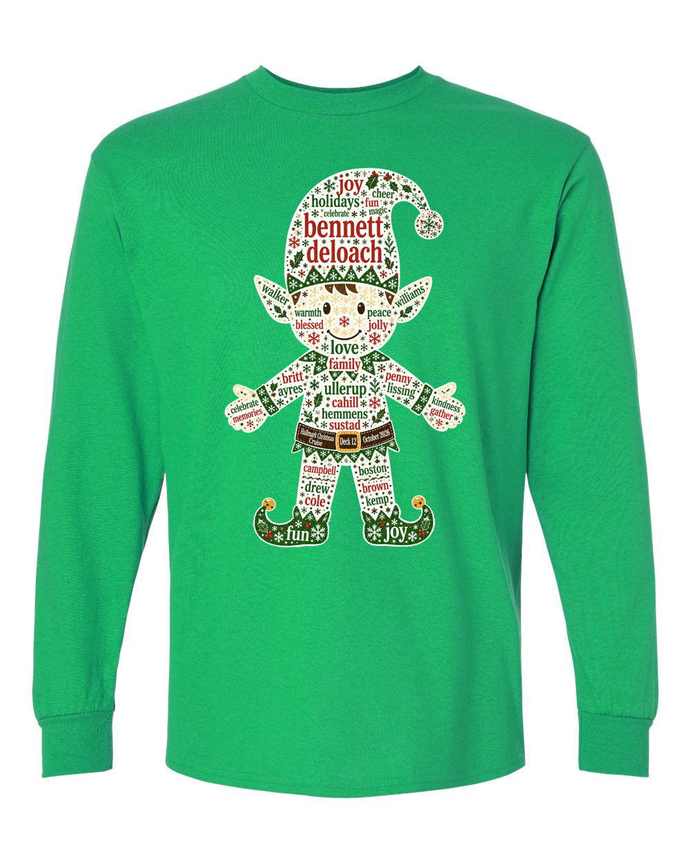 Deck 12 Elf Stars Longsleeve