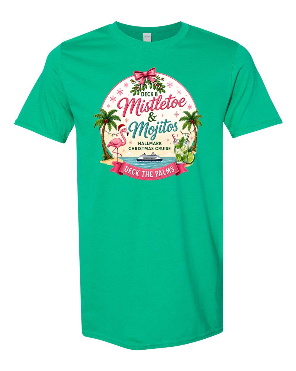 HM Mistletoe & Mojitos Deck 8 T-Shirts