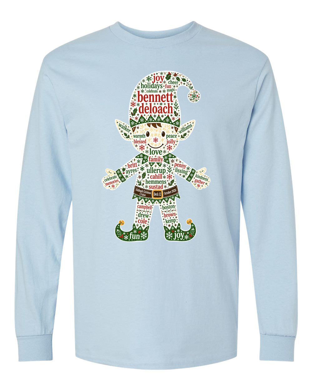 Deck 12 Elf Stars Longsleeve