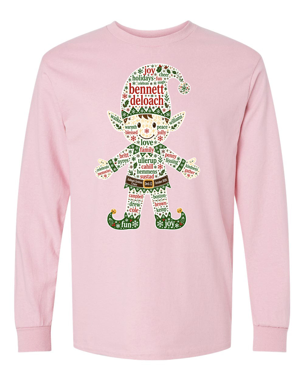 Deck 12 Elf Stars Longsleeve