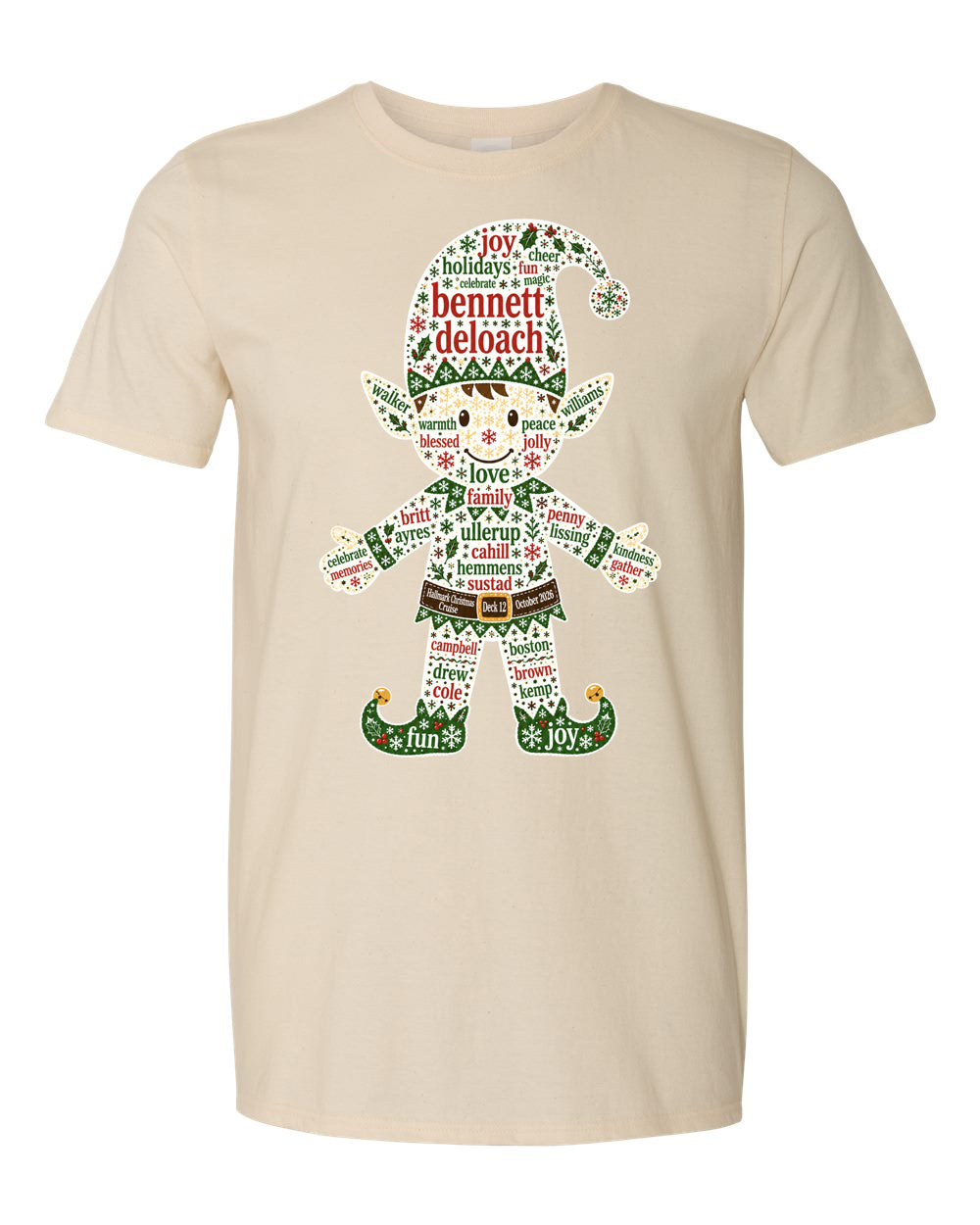 Deck 12 Elf Stars T-Shirt