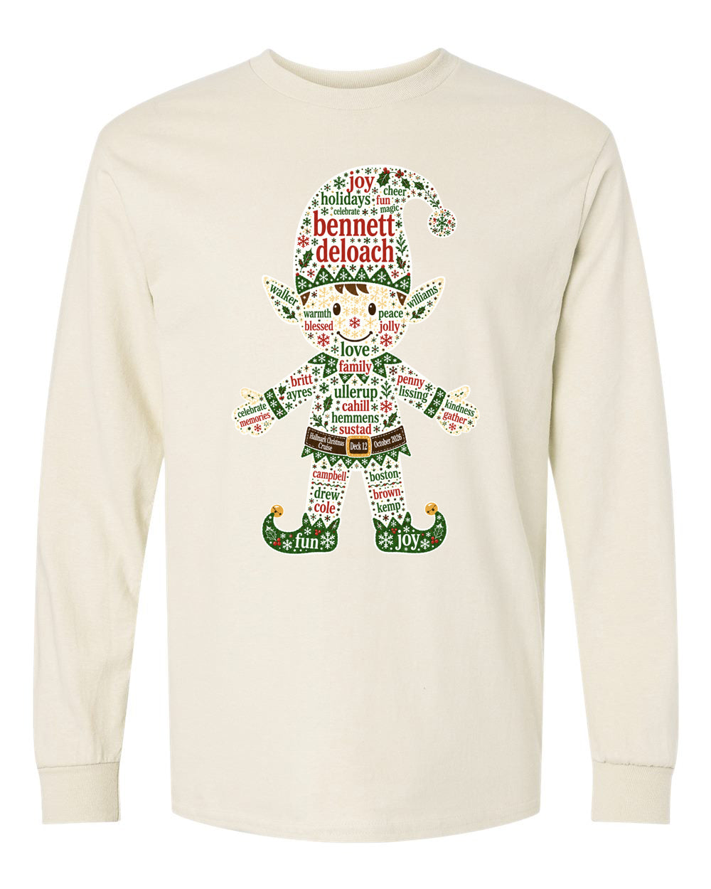 Deck 12 Elf Stars Longsleeve