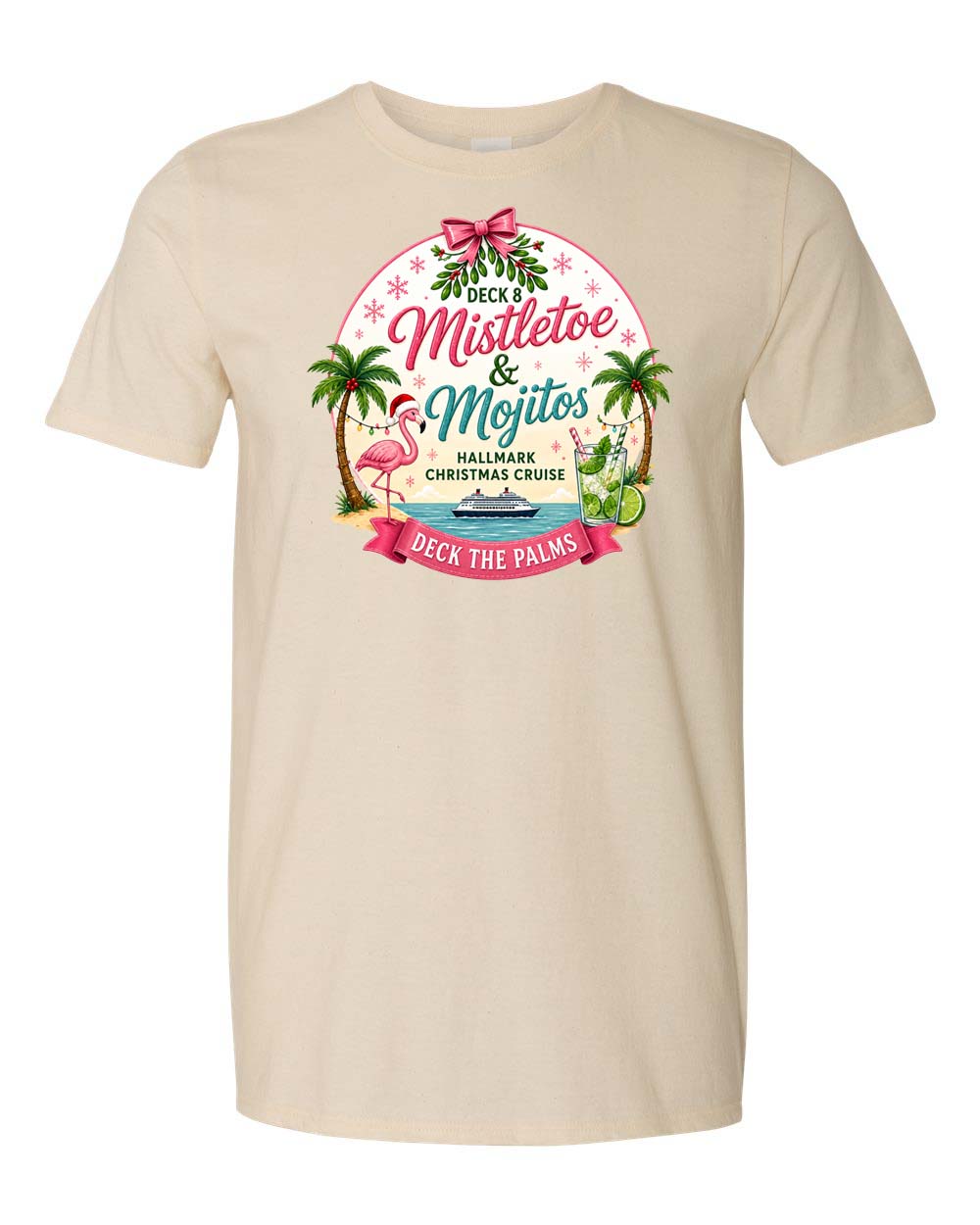 HM Mistletoe & Mojitos Deck 8 T-Shirts
