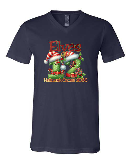 Elves on 12 HM Cruise 2026 V-Necks