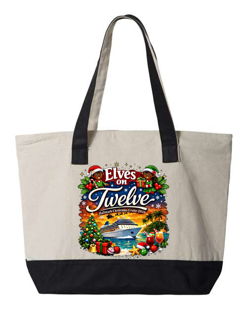 Elves on Twelve HM Cruise Tote