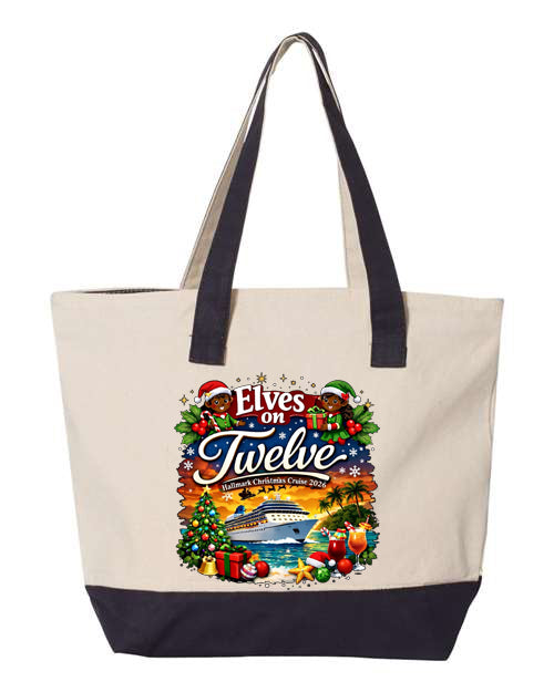 Elves on Twelve HM Cruise Tote