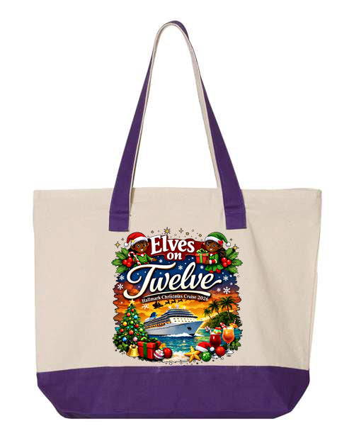 Elves on Twelve HM Cruise Tote