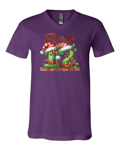 Elves on 12 HM Cruise 2026 V-Necks
