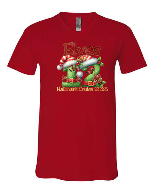 Elves on 12 HM Cruise 2026 V-Necks
