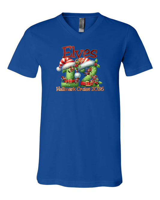 Elves on 12 HM Cruise 2026 V-Necks