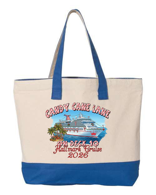 HM Candy Cane Lane DECK 10 TOTES