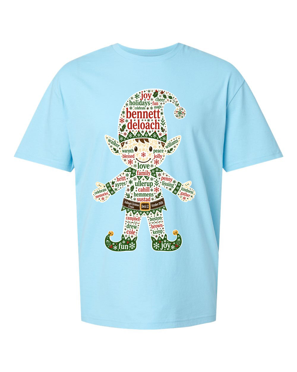 Deck 12 Elf Stars T-Shirt