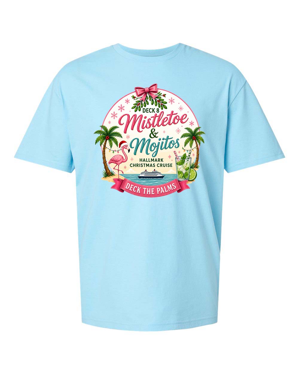 HM Mistletoe & Mojitos Deck 8 T-Shirts