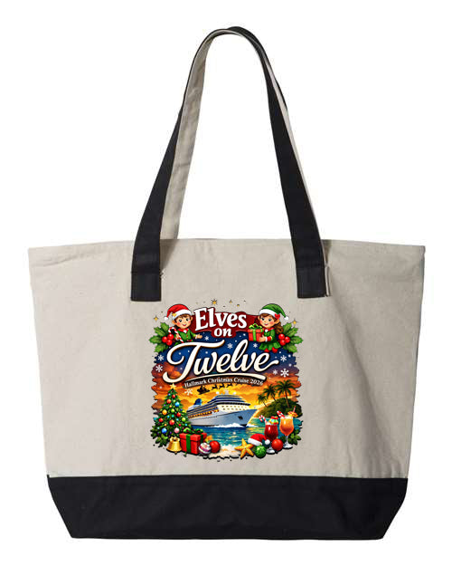 Elves on Twelve HM Cruise Tote