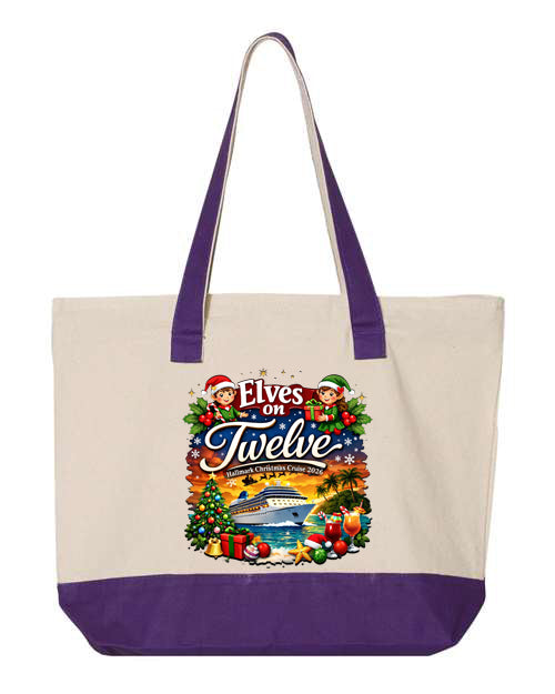 Elves on Twelve HM Cruise Tote